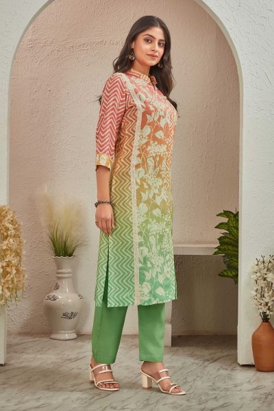 BRIGHT MUSLINE KURTA SET KURTA SET