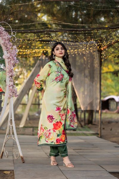 FLORAL PRINTED HASLINE SUITS SUITS