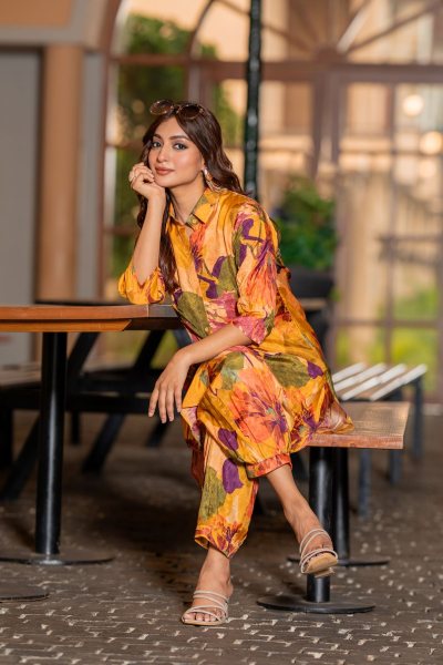 MUSLINE KURTA SET Ethnic